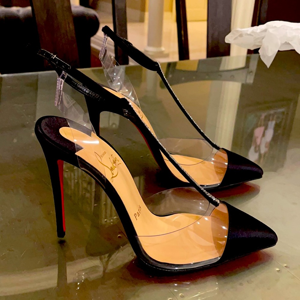 NIb Christian louboutin nosy strass black 36